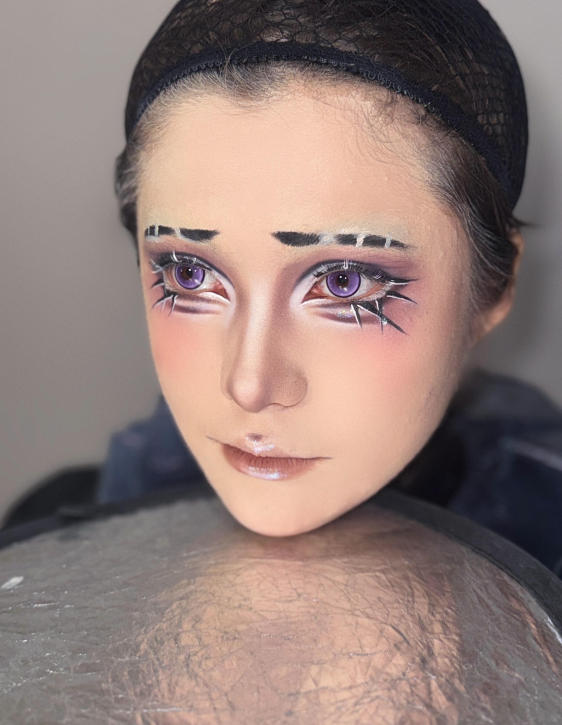 学生彩妆培训作品展示